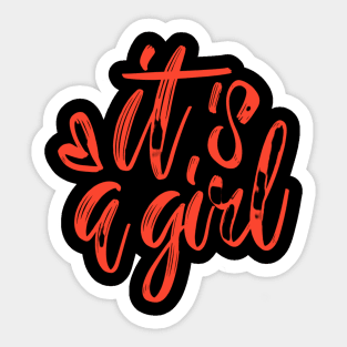 it's girl Sticker